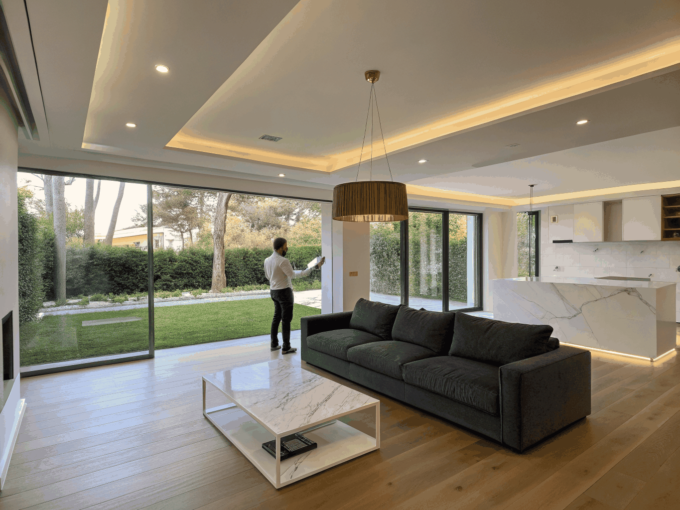 Modern Dominican Republic residential property under on-site inspection